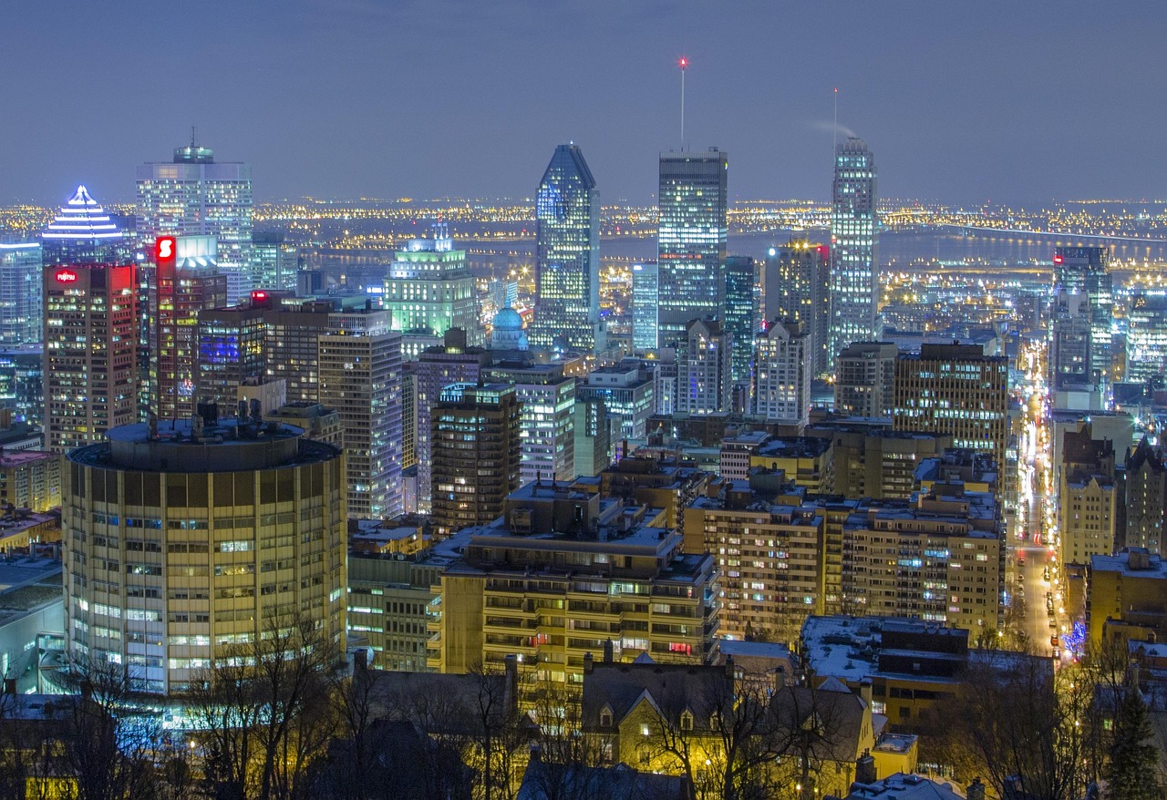 Montreal Evening Skyline